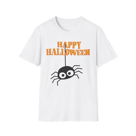 Halloween Spider T-Shirt | Unisex Softstyle Tee | Spooky Halloween Shirt | Fall Apparel | Halloween Costume | Gift for Halloween