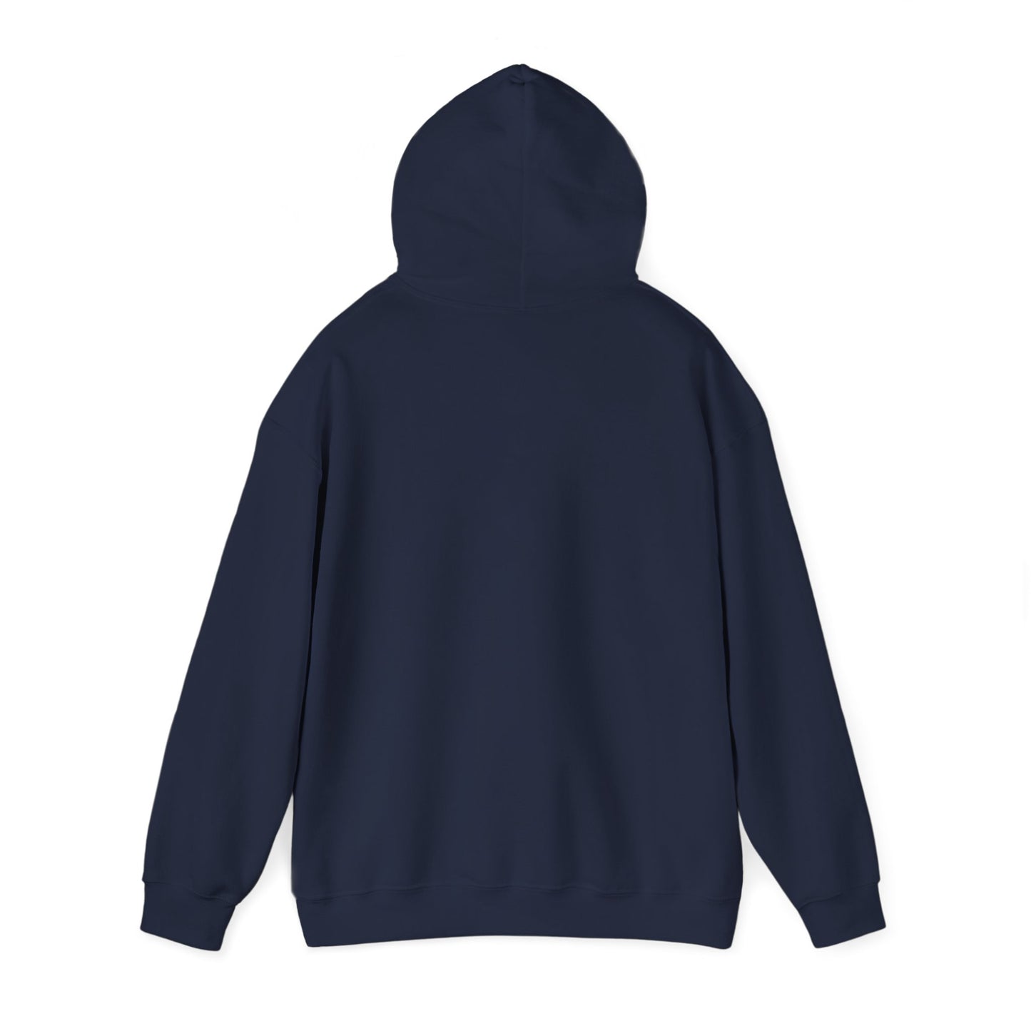 Heart Script Hoodie — Minimal Heart Text Graphic Pullover