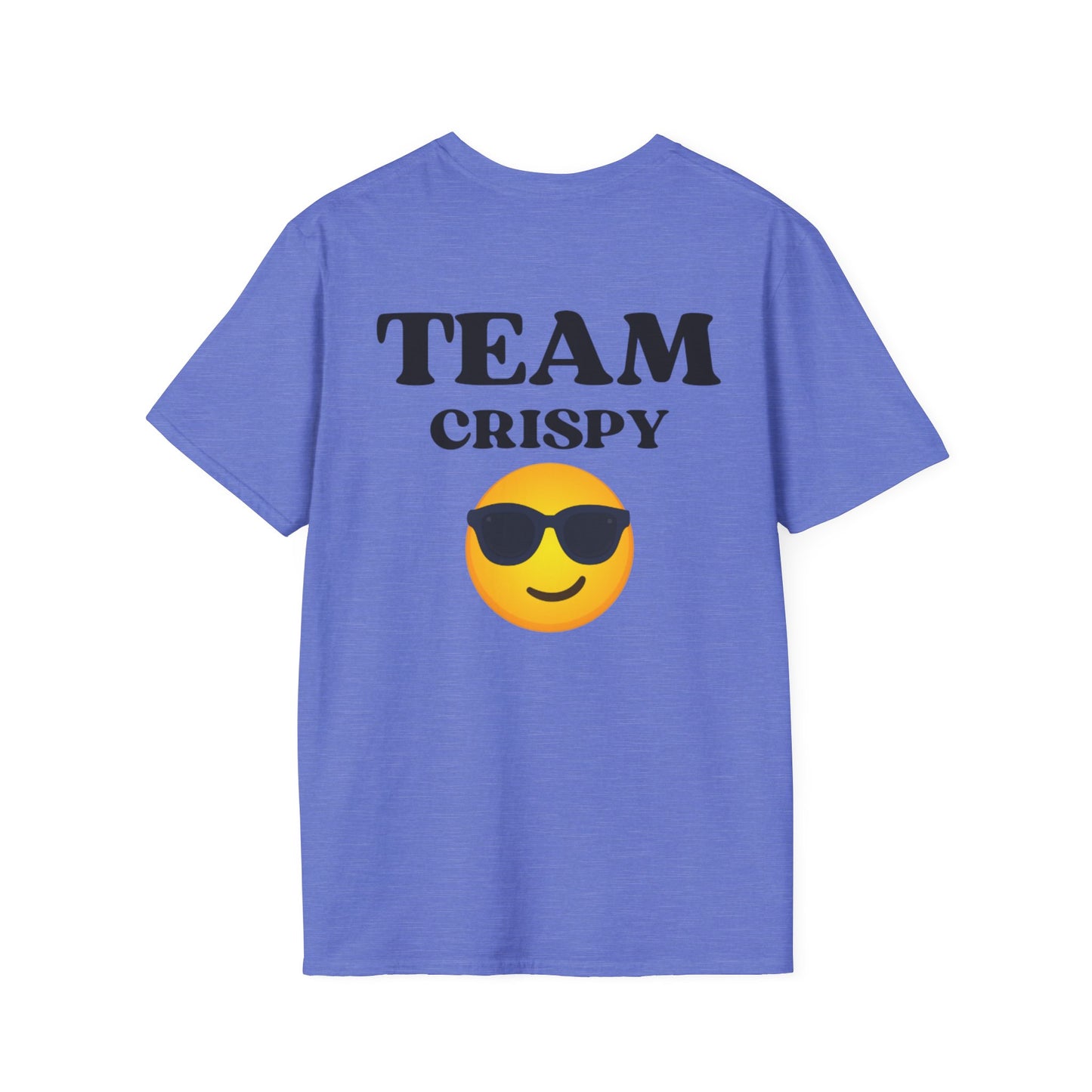 Team Crispy Unisex Softstyle T-Shirt, Casual Tee, Funny Shirt, Team Spirit Apparel, Gift for Friends, Summer Wear