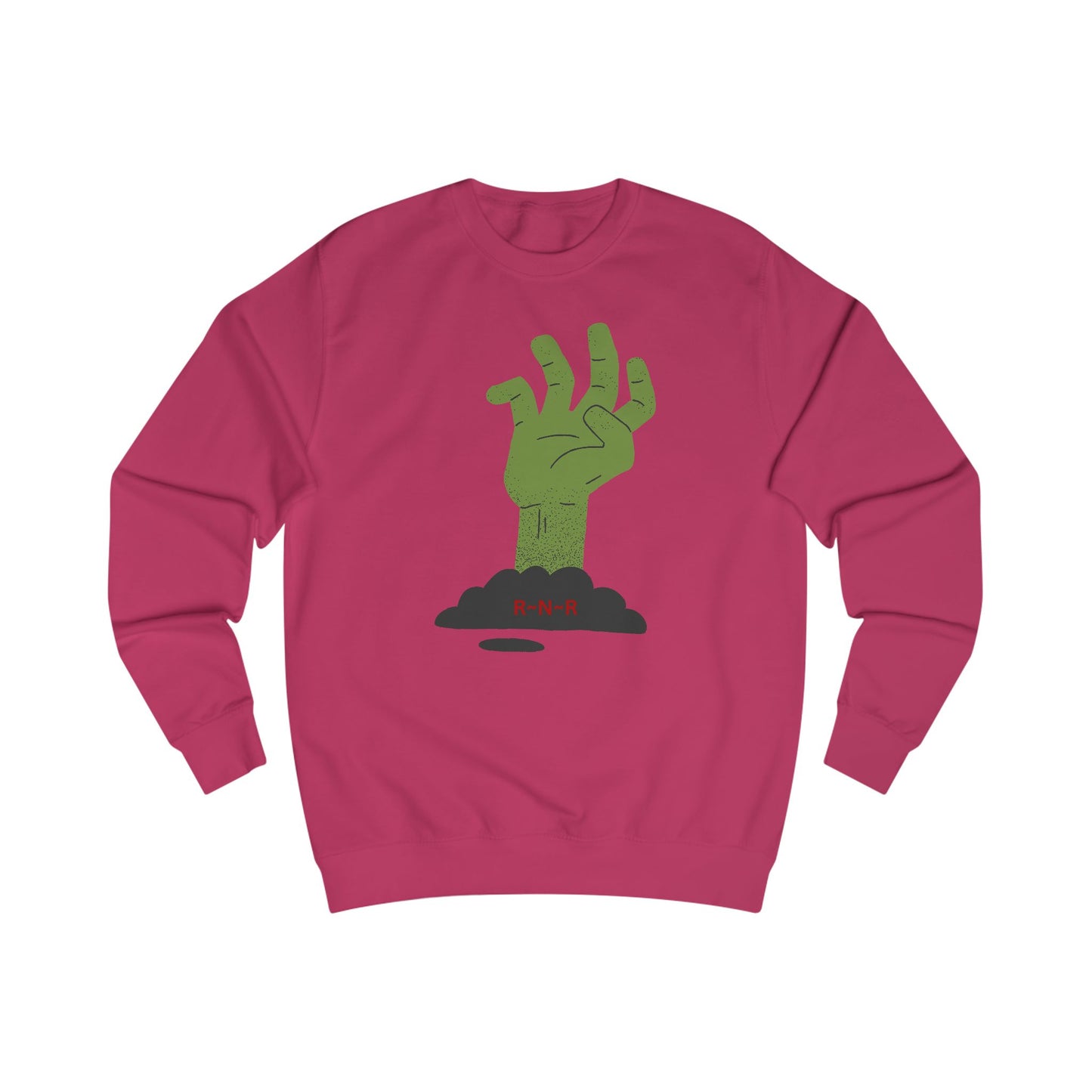 Zombie Hand Unisex Sweatshirt | Cute Horror Apparel for Halloween, Unique Gift, Cozy Lounge Wear, Spooky Season Fashion