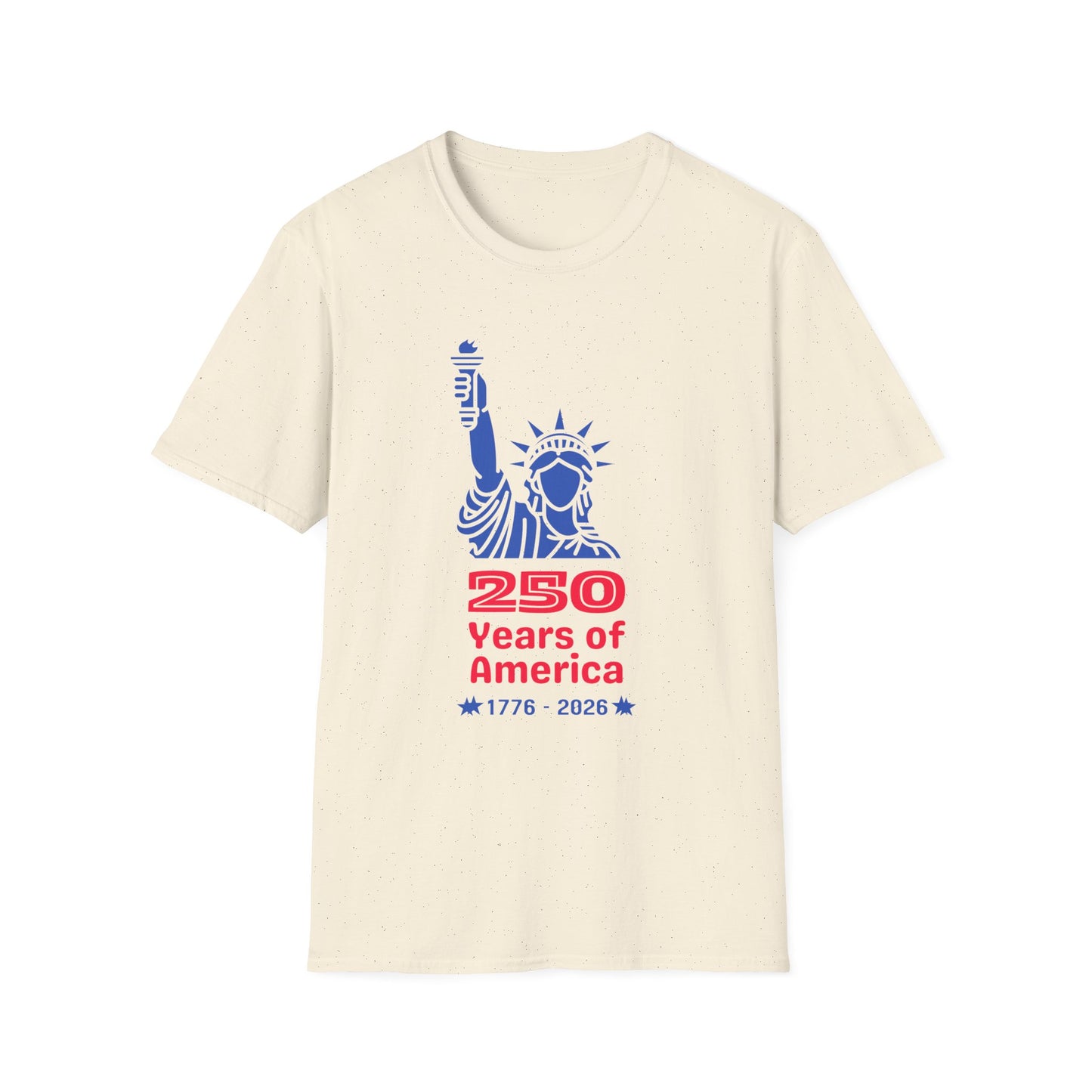 Statue of Liberty 250 Years of America T-Shirt | 1776-2026 Patriotic Tee