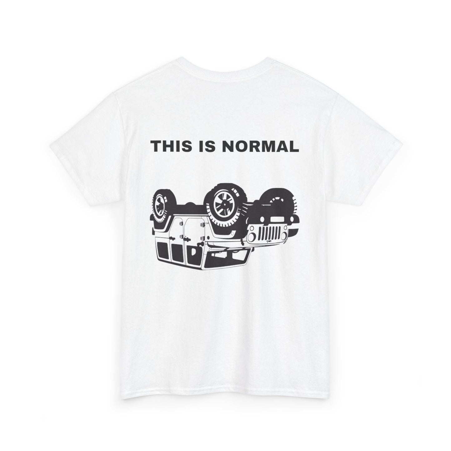 Funny Unisex Heavy Cotton Tee - "This Is Normal" Graphic T-Shirt for Car Enthusiasts, Gifts for Him, Casual Wear, Humor Apparel