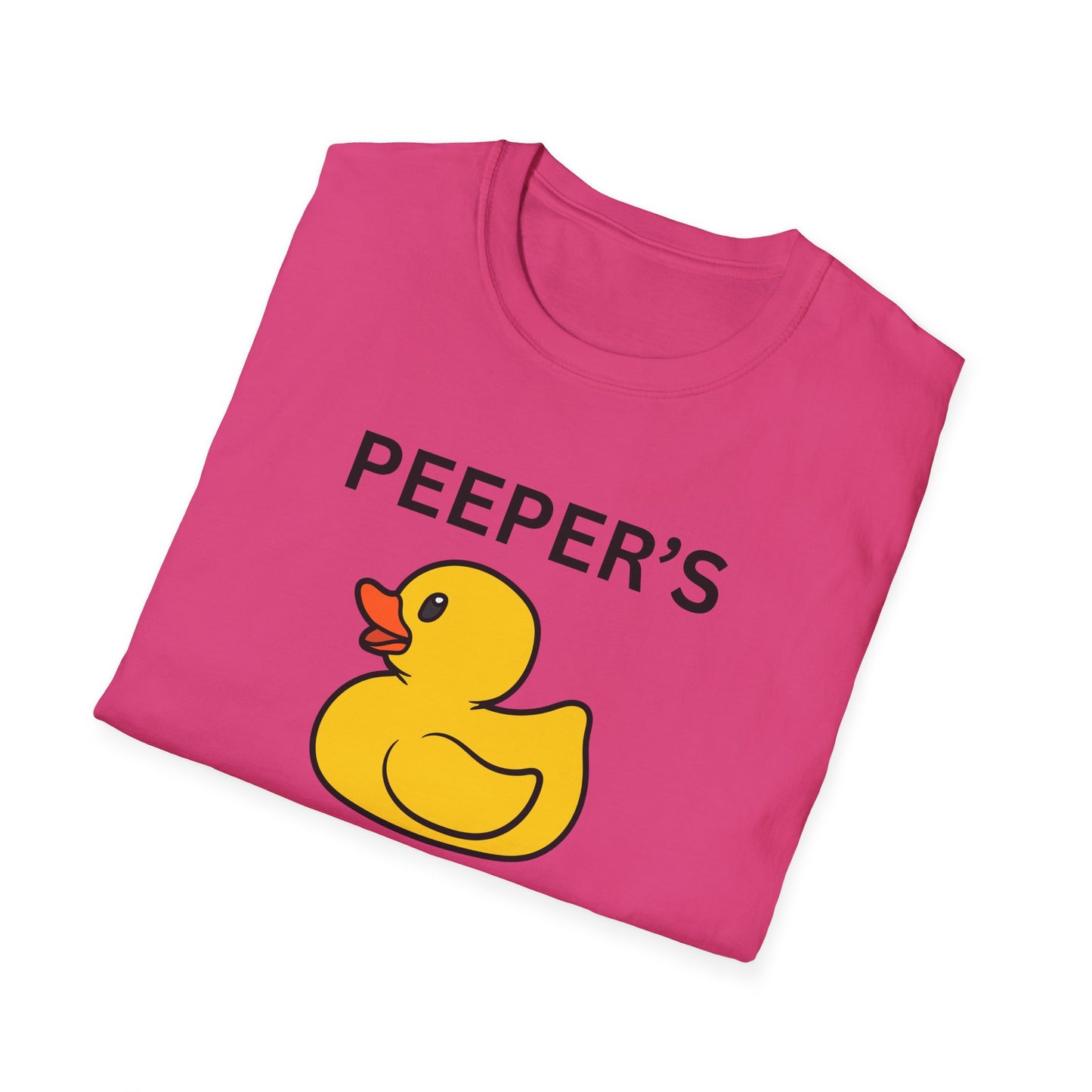 Quirky Duck T-Shirt, Fun Graphic Tee, Playful Gift, Casual Wear, Birthday Present, Summer Outfit