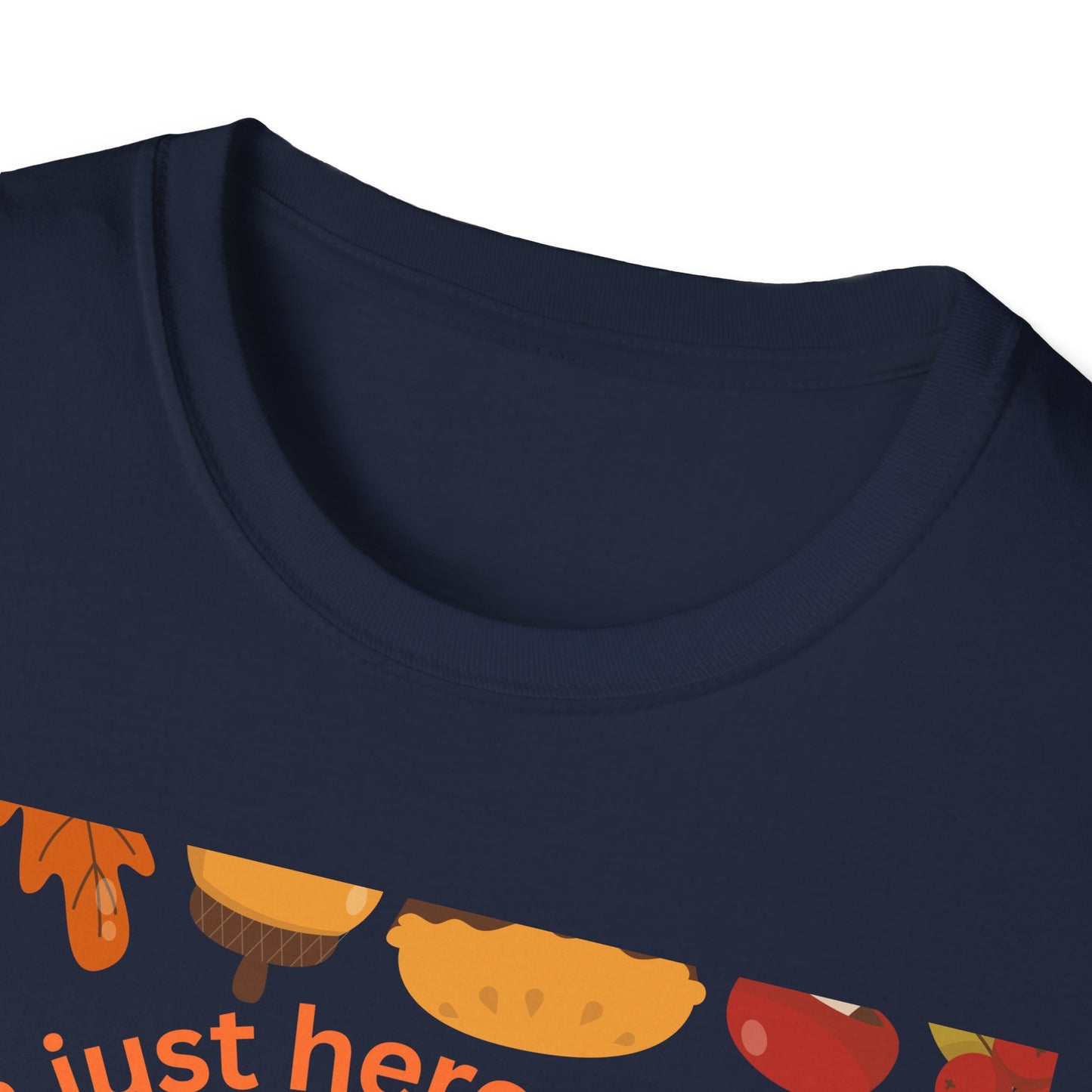 Unisex Softstyle T-Shirt with Fun Pie Design, Perfect for Fall Gatherings, Thanksgiving, Casual Wear, Gift for Bakers, Food Lovers