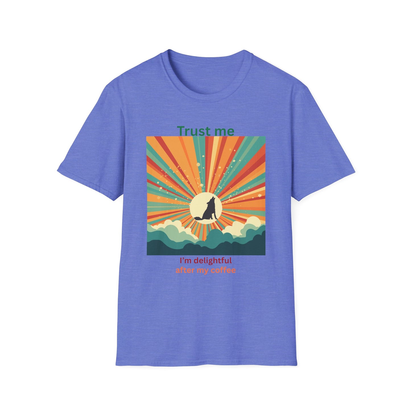 Delightful Coffee T-Shirt | Trust Me Tee | Unisex Softstyle Shirt | Gift for Coffee Lovers, Casual Wear, Funny Graphic Tee