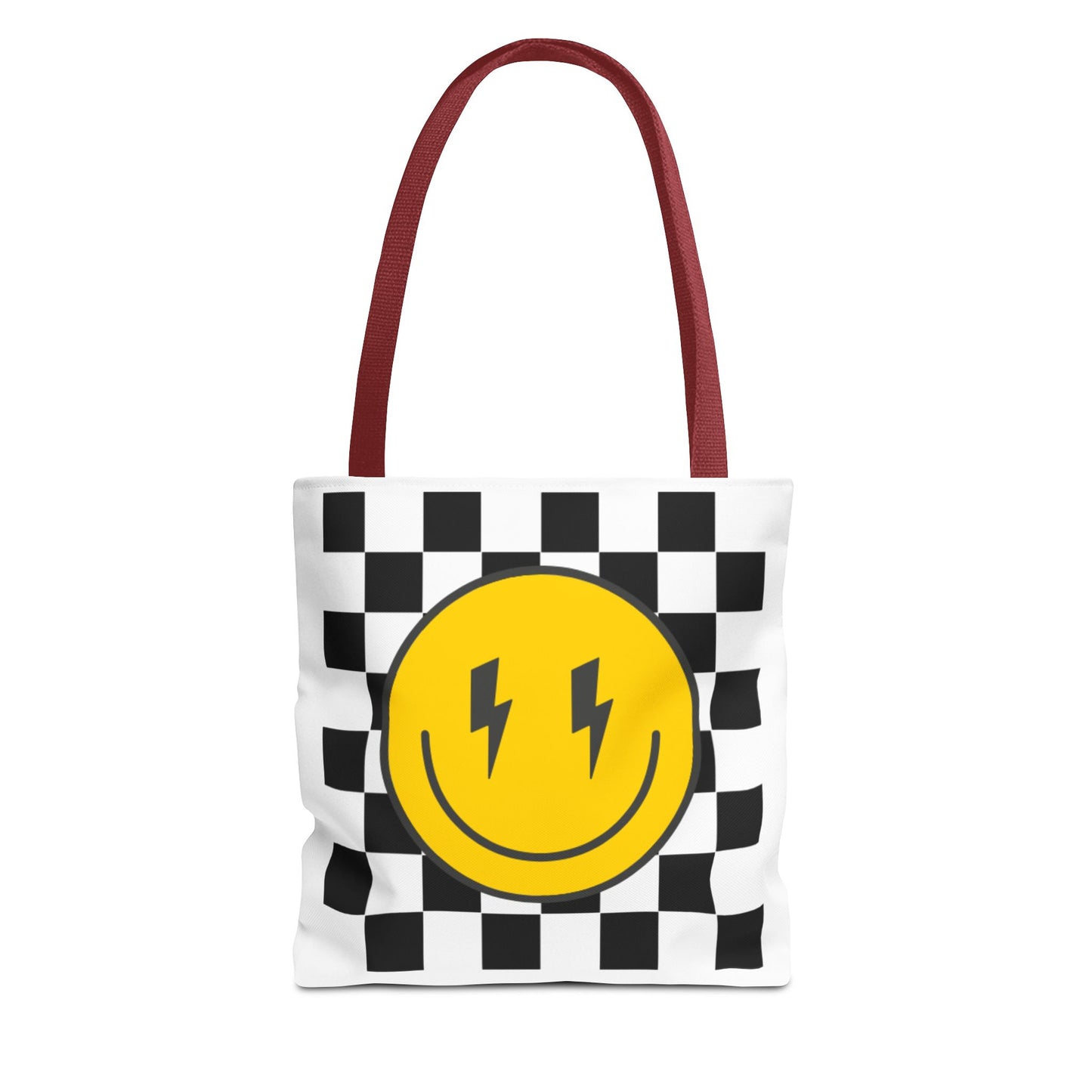 Cheerful Smiley Tote Bag, Fun Eco-Friendly Shopping Bag, Gift for Friends, Festival Essentials, Everyday Use