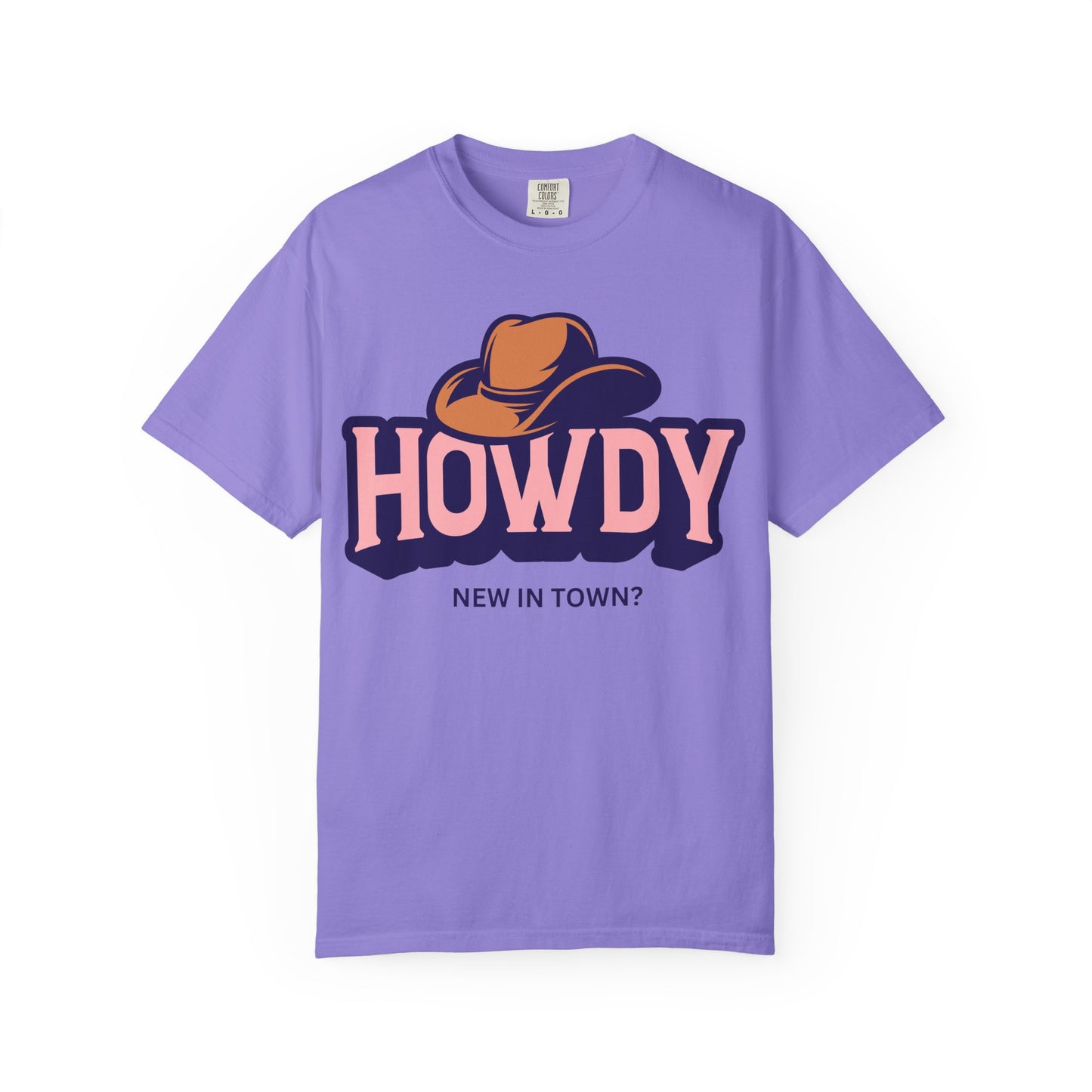 Howdy cowboy tee | T-Shirt, New in Town graphic