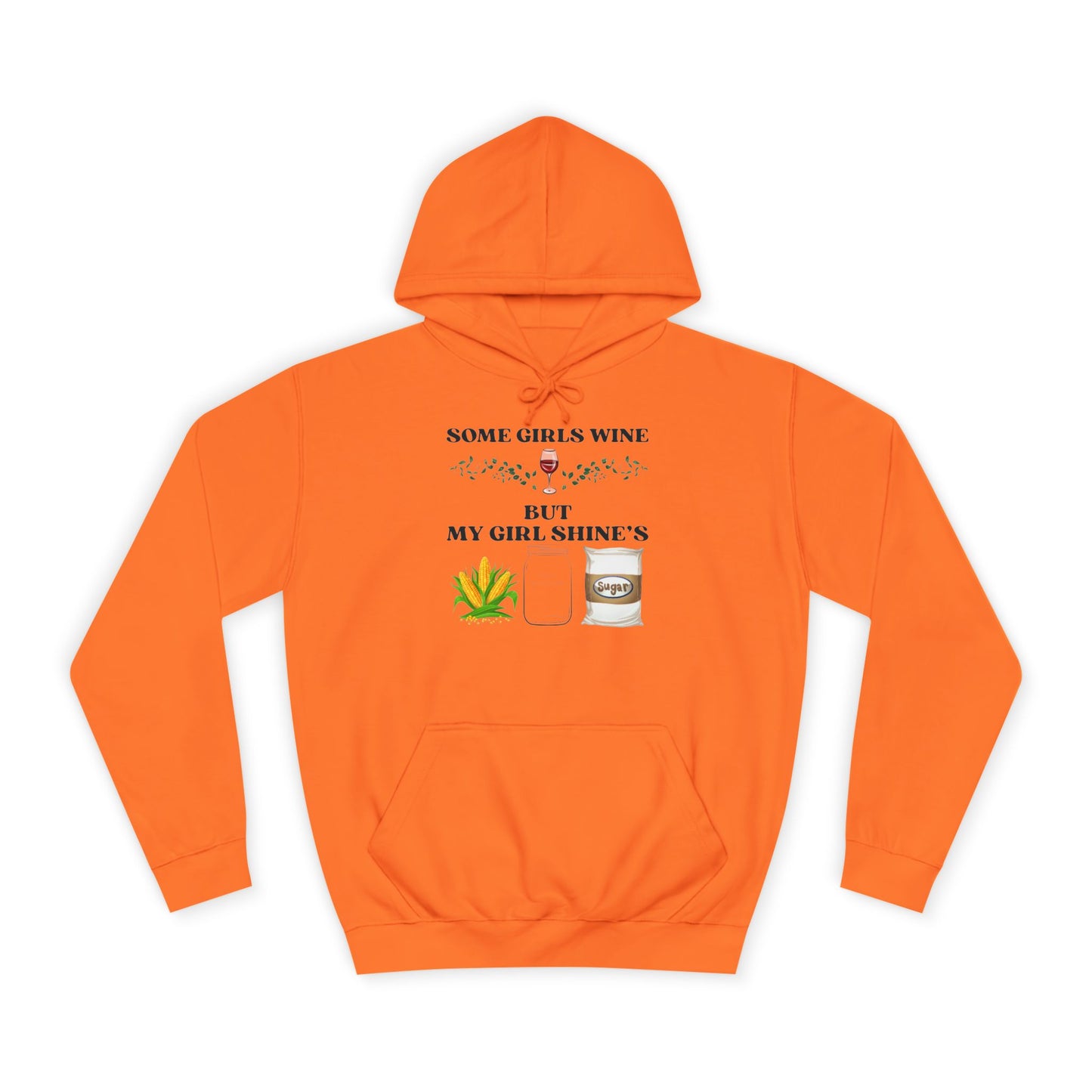 Funny Unisex College Hoodie - Perfect for Wine Lovers, Gift for Friends, Casual Wear, Cozy, Holiday Apparel
