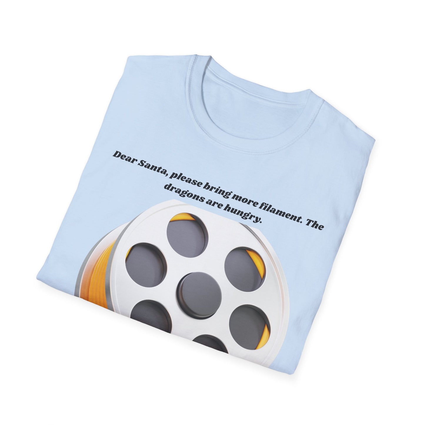 Filament Spool Graphic T-Shirt | 3D Printing Humor