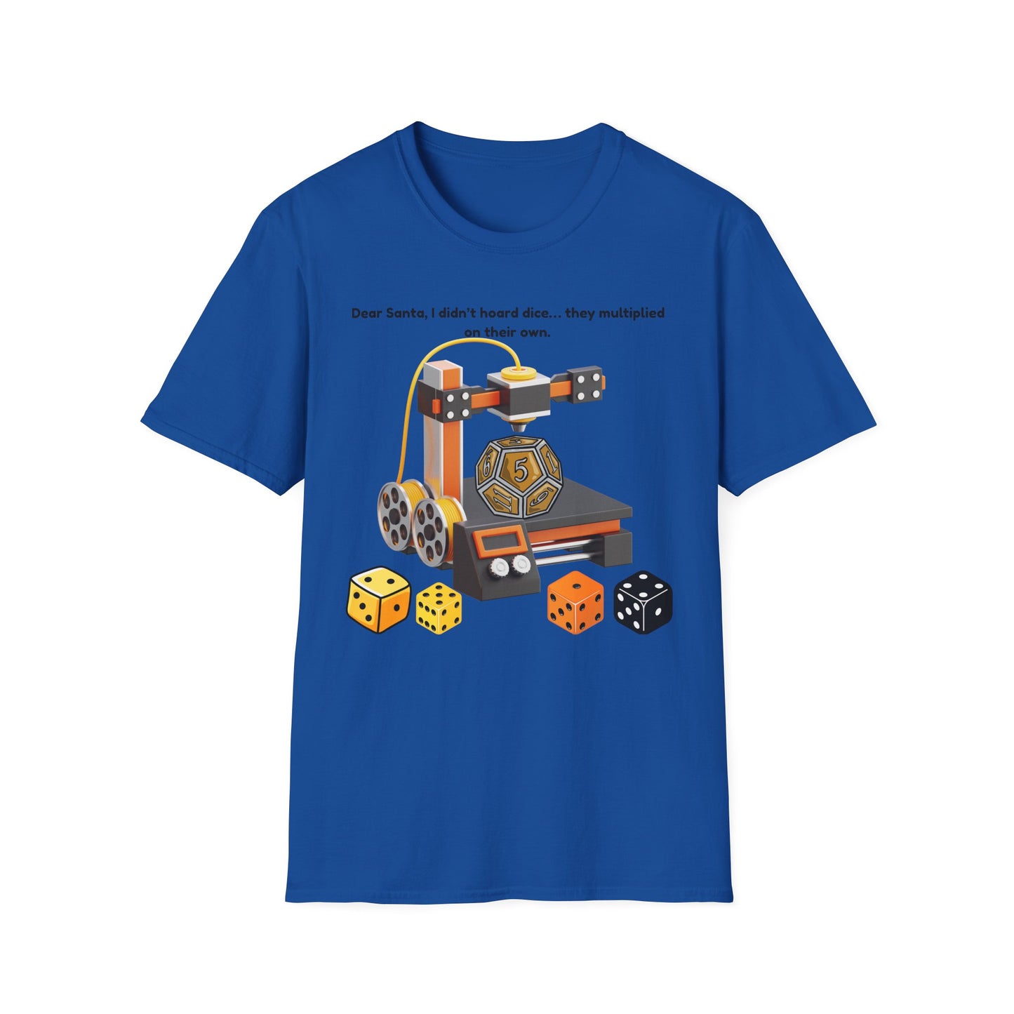 Dice Multiplying Machine T-Shirt | Funny Dungeons & Dragons Tabletop Dice Art
