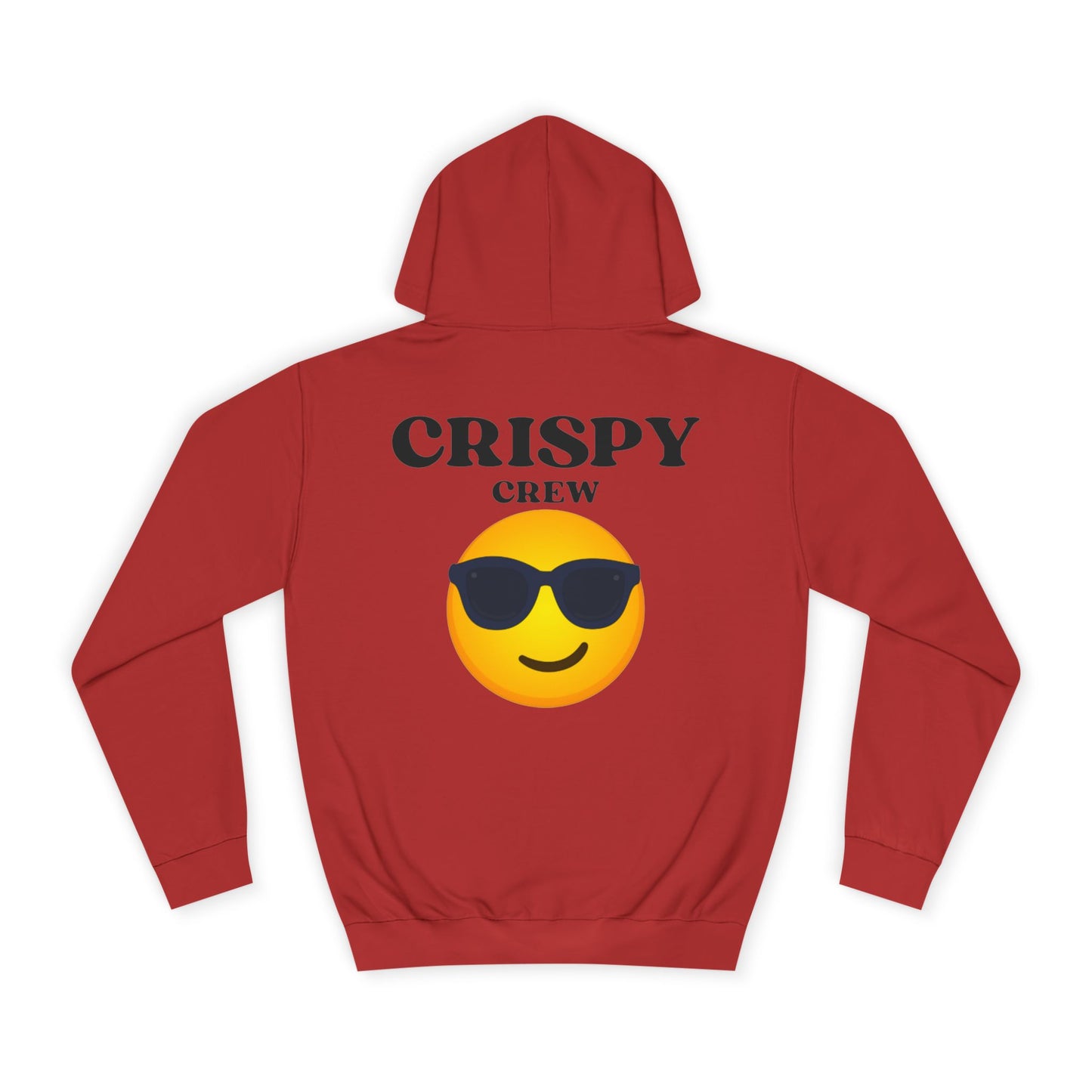 Crispy Crew Unisex College Hoodie, Cozy Sweatshirt Gift for Students, Casual Wear, School Spirit, Birthday, Graduation