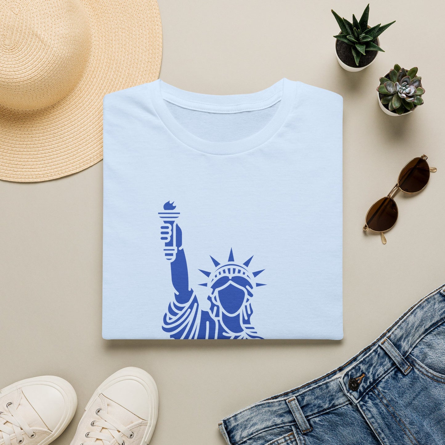 Statue of Liberty 250 Years of America T-Shirt | 1776-2026 Patriotic Tee