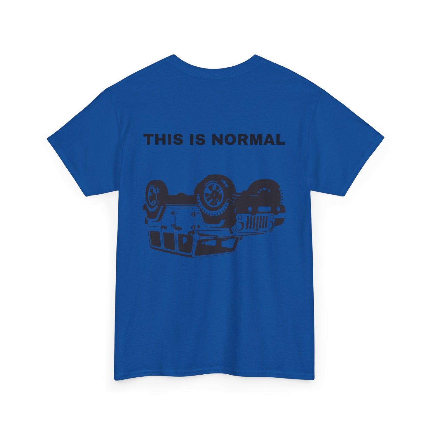 Funny Unisex Heavy Cotton Tee - "This Is Normal" Graphic T-Shirt for Car Enthusiasts, Gifts for Him, Casual Wear, Humor Apparel