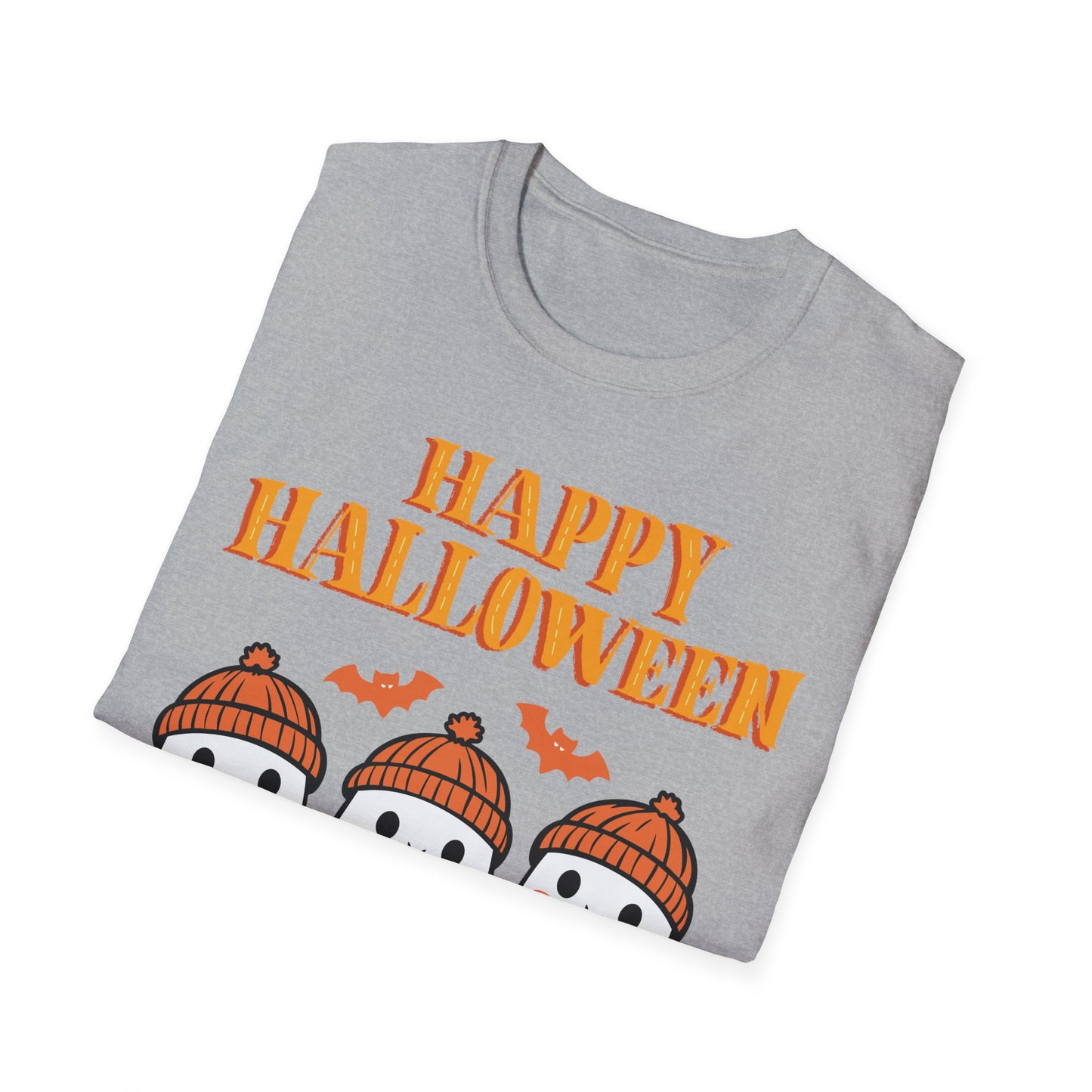 Happy Halloween Unisex Softstyle T-Shirt, Cute Halloween Tee, Fall Fashion, Pumpkin Spice Lovers, Halloween Party Outfit, Trendy [...]