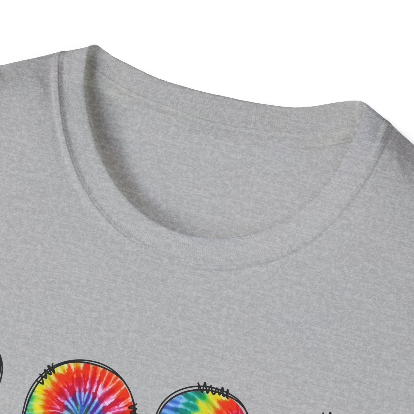 Tie Dye 2026 T-Shirt | Colorful Swirl Number Tee