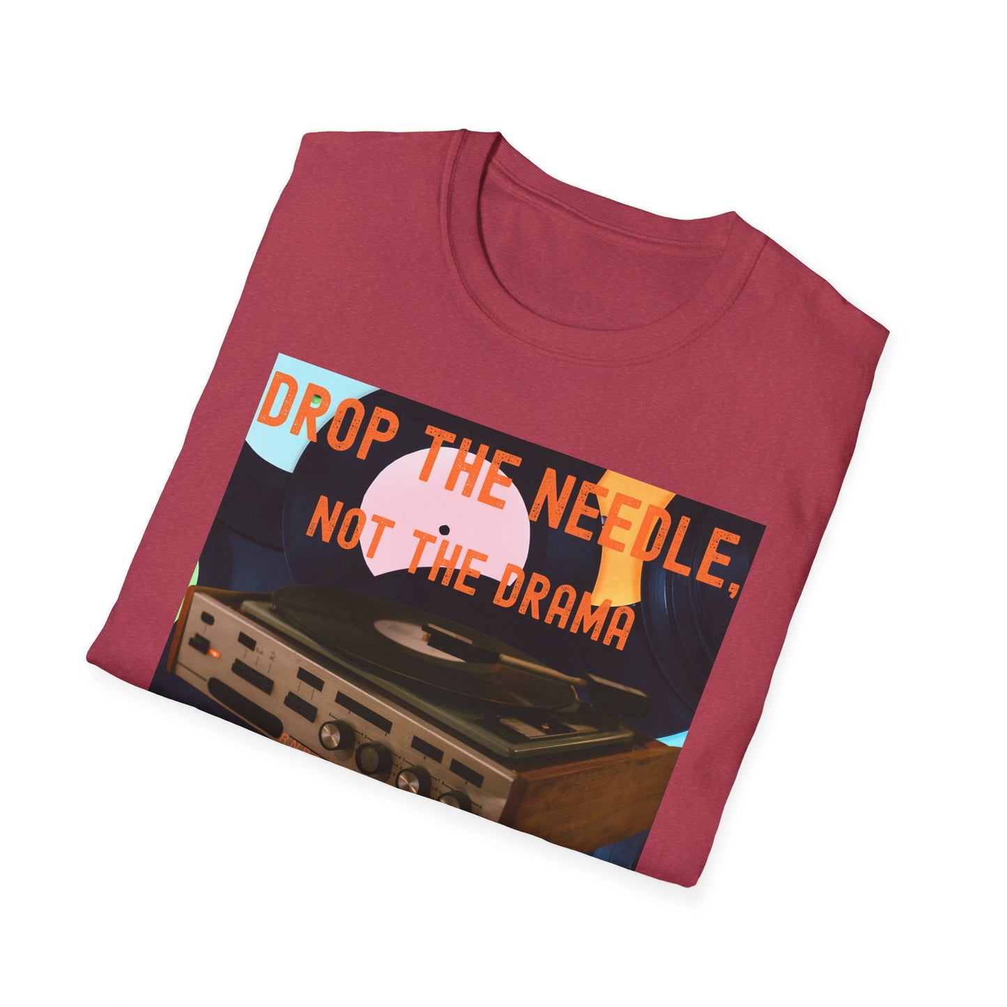Retro Music Vibe Unisex T-Shirt, Perfect for Music Lovers, Gift for Vinyl Collectors, Casual Summer Wear, Party Tee, Unique Graphic Top