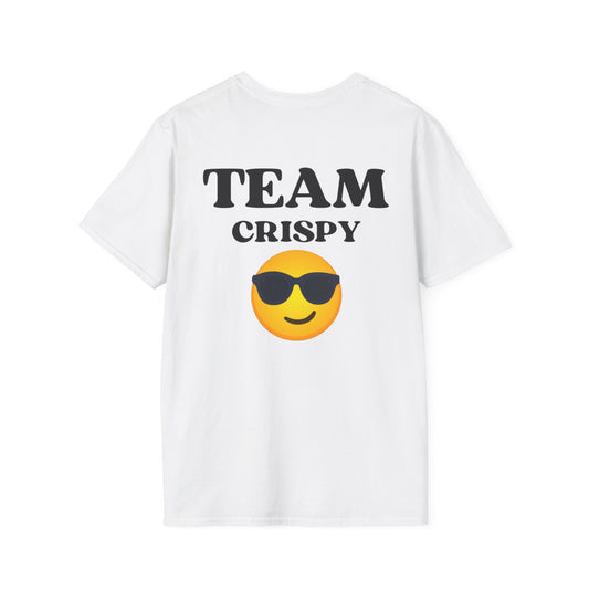 Team Crispy Unisex Softstyle T-Shirt, Casual Tee, Funny Shirt, Team Spirit Apparel, Gift for Friends, Summer Wear