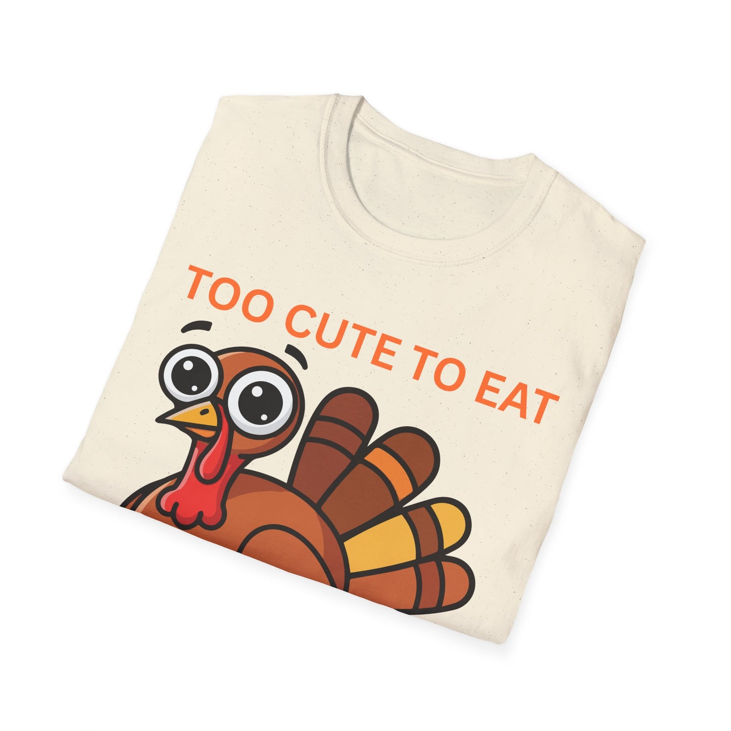 Cute Thanksgiving Turkey T-Shirt, Funny Holiday Shirt, Family Gatherings, Thanksgiving Celebration, Gift for Turkey Lovers, Unisex Tee