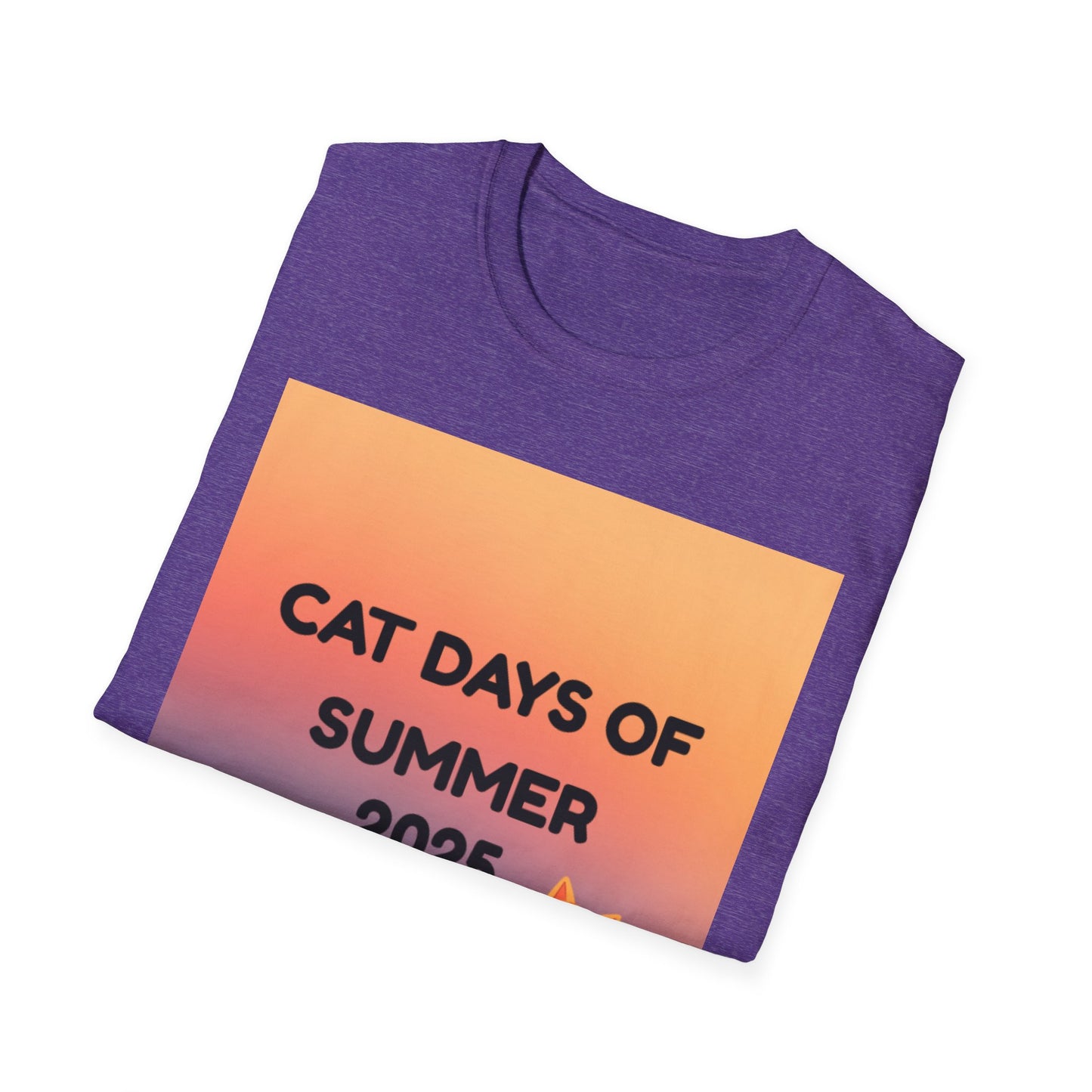 Cat Days of Summer T-Shirt, Fun & Playful Tee for Cat Lovers, Summer Wear, Gift for Pet Owners, Cute Cat Shirt