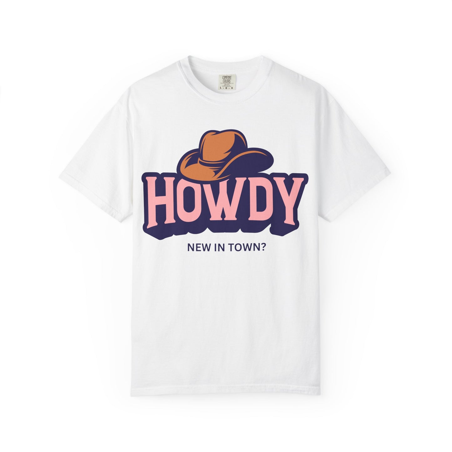 Howdy cowboy tee | T-Shirt, New in Town graphic