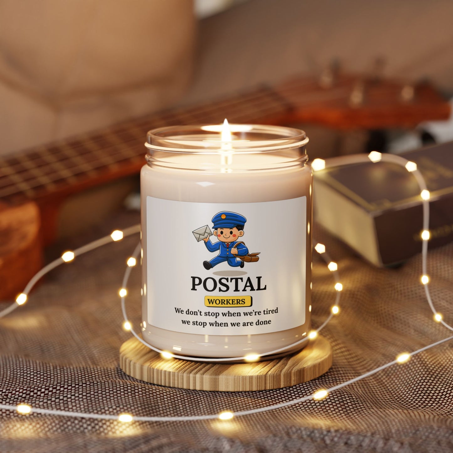 Postal Worker Scented Candle | Motivational Candle for Postal Workers | Home Decor | Gift for Mail Carriers | Soy Wax Candle | [...]