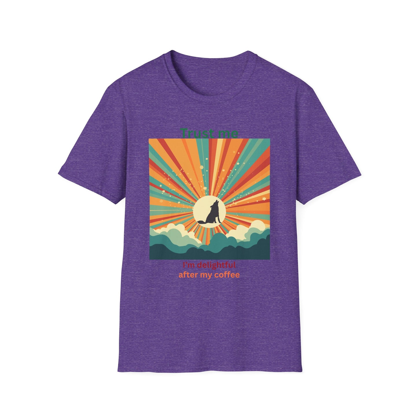 Delightful Coffee T-Shirt | Trust Me Tee | Unisex Softstyle Shirt | Gift for Coffee Lovers, Casual Wear, Funny Graphic Tee