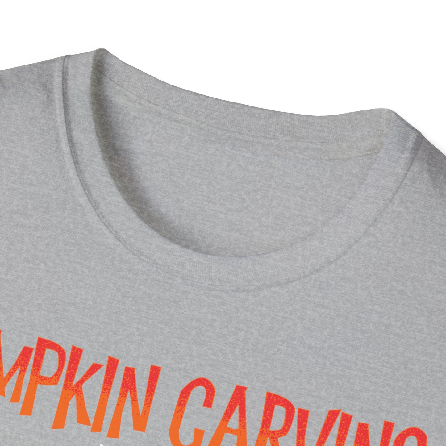 Funny Pumpkin Carving T-Shirt, Unisex Halloween Shirt, Fall Festivities Tee, Spooky Season Apparel, Quirky Halloween Gift