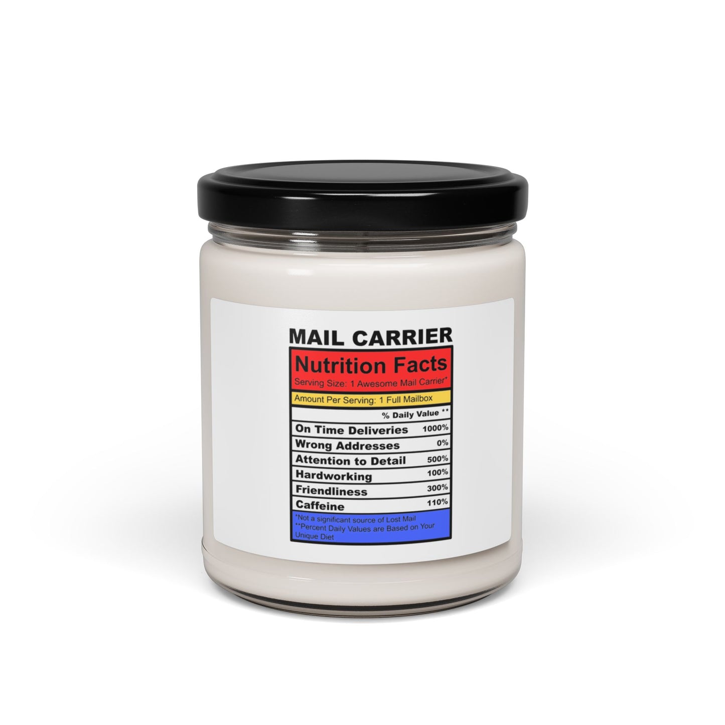 Mail Carrier Scented Soy Candle | Gift for Mail Carriers, Home Decor, Aromatherapy, Office Gift, Fun Candle