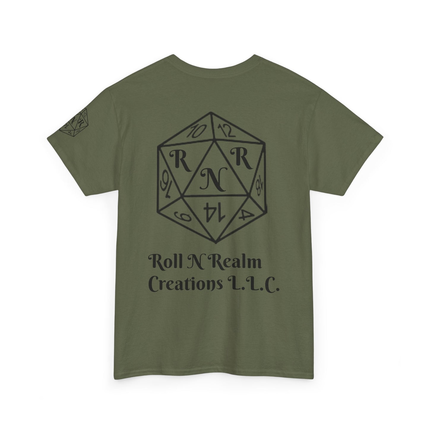 Unisex Heavy Cotton Tee Roll n Realm