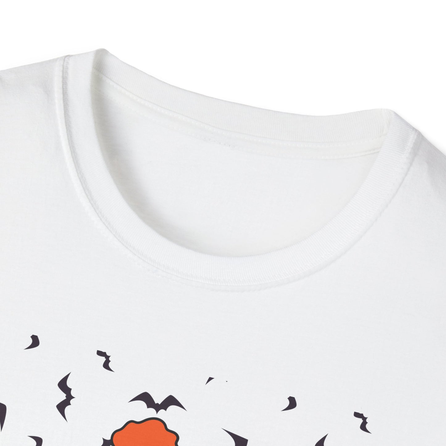 Halloween Ghost Cozy Unisex T-Shirt | Spooky Fun, Fall Apparel, Pumpkin Lovers Gift, Casual Halloween Outfit, Autumn Vibes