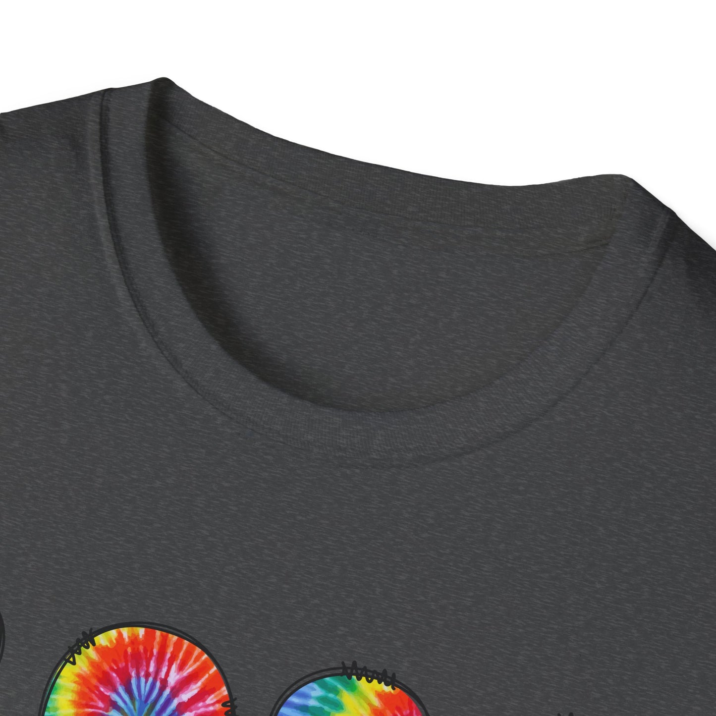 Tie Dye 2026 T-Shirt | Colorful Swirl Number Tee