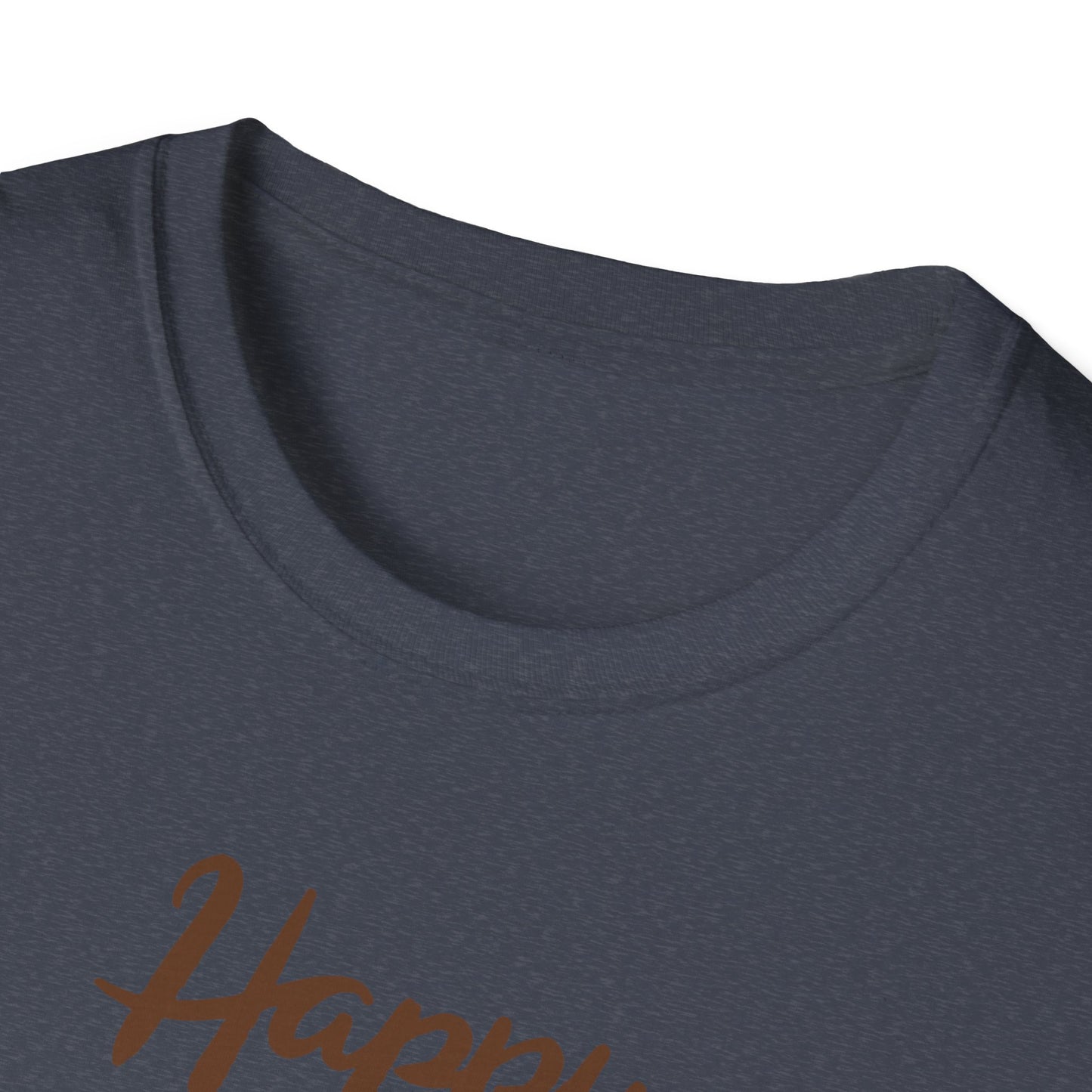 Thanksgiving Coffee T-Shirt - Unisex Softstyle Tee for Fall Celebrations, Autumn Apparel, Holiday Gathering, Family Gatherings, [...]