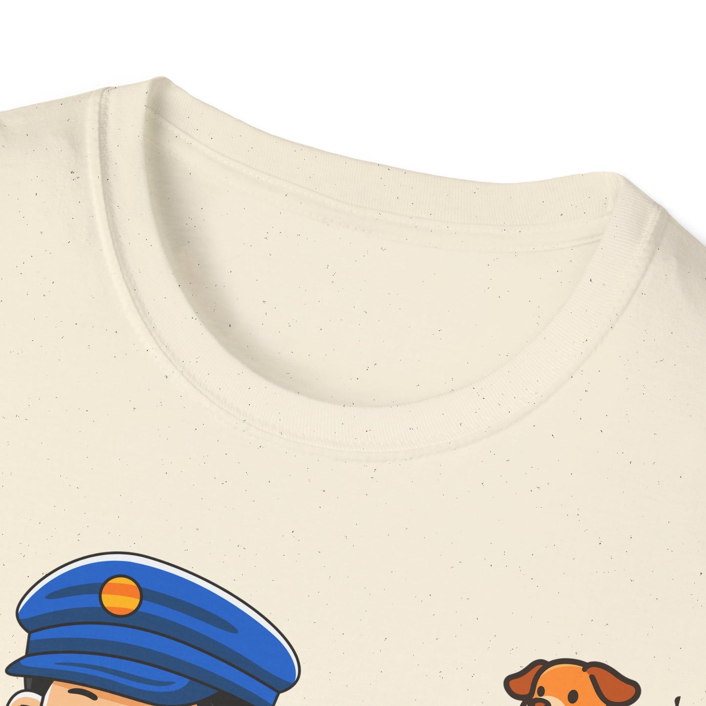 Friendly Neighborhood Mail Carrier T-Shirt, Unisex Graphic Tee, Dog Lover Gift, Animal Lover Apparel, Cute Animal T-Shirt, Fun Gift Idea