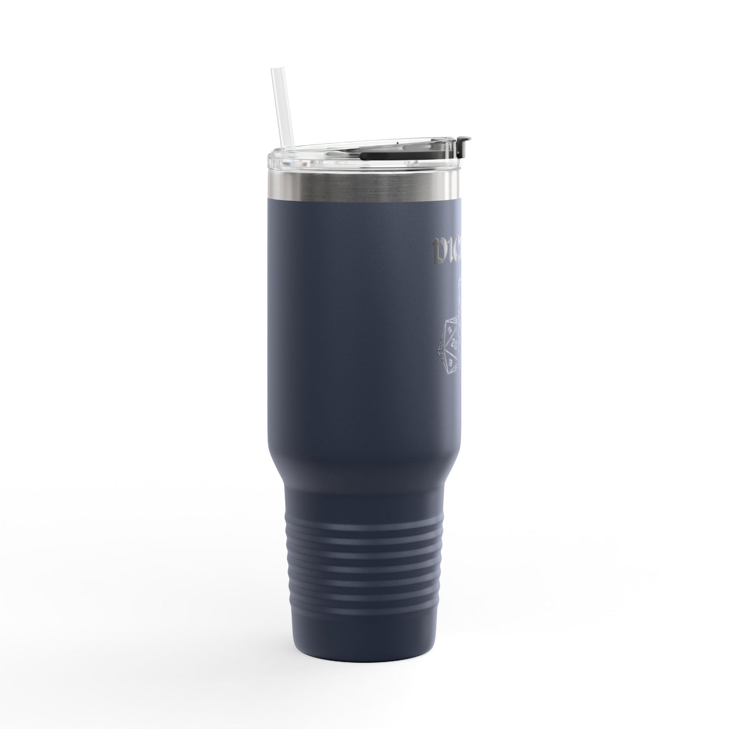 Dice Life Insulated Travel Mug, 40oz | Perfect for Gamers, Strong Design, Great for Parties, Gifts for RPG Fans, Outdoor Adventures