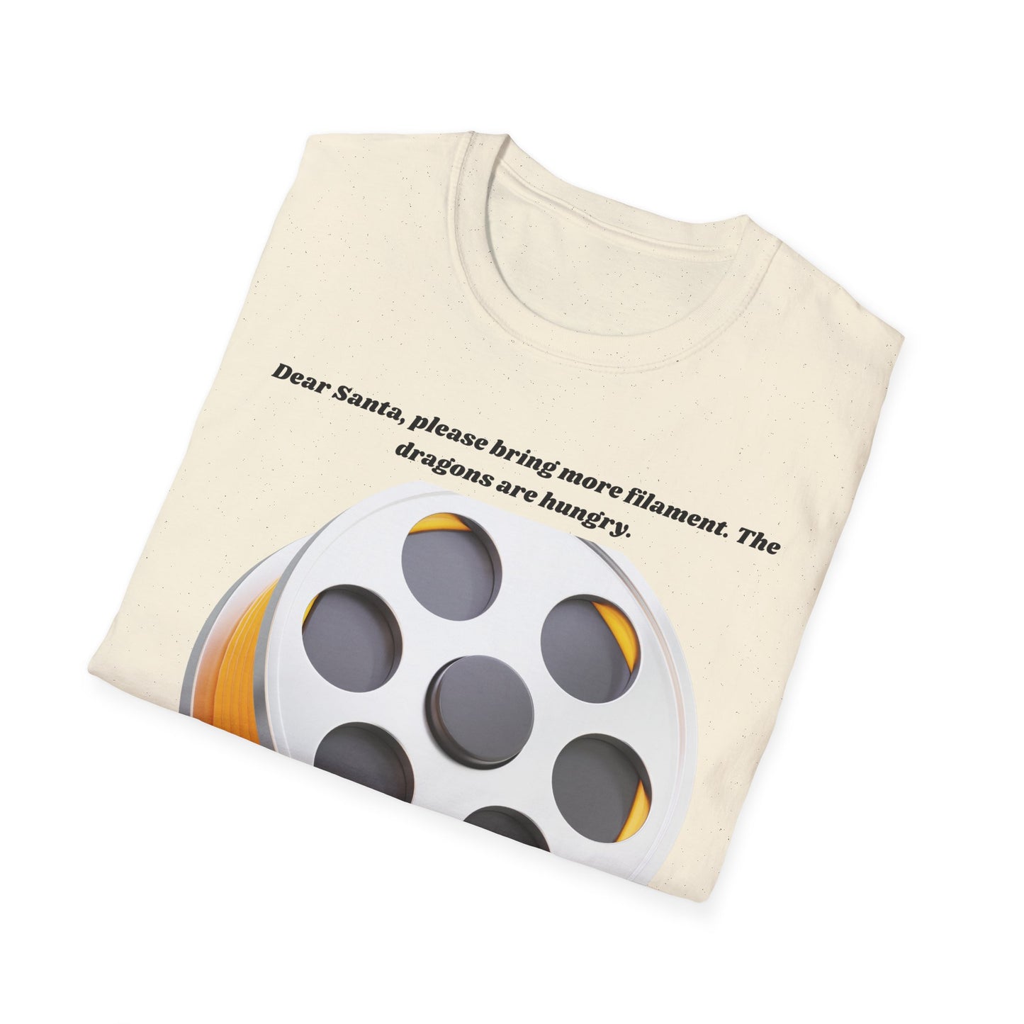 Filament Spool Graphic T-Shirt | 3D Printing Humor