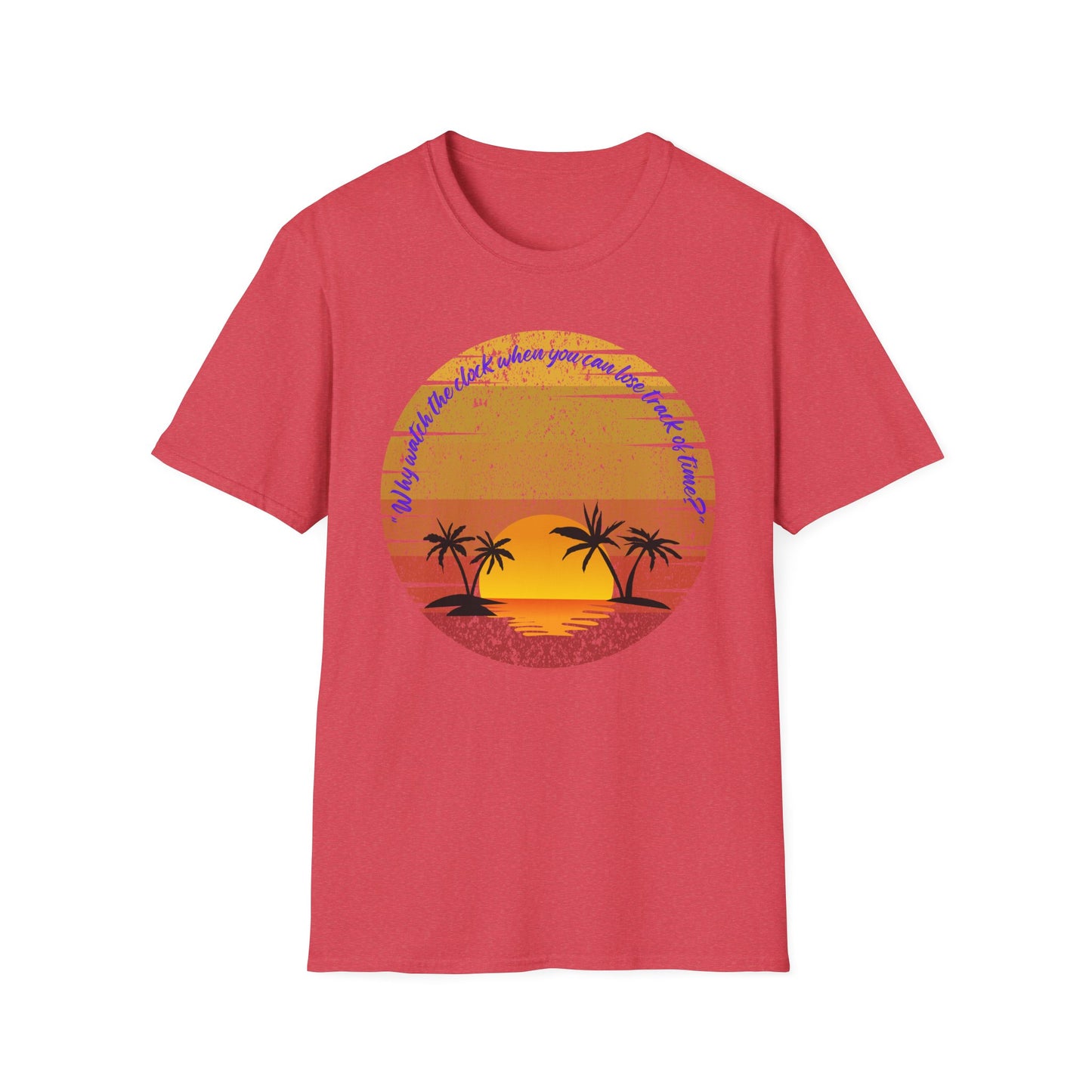 Sunset Vibes Unisex T-Shirt, Beach Tee, Summer Apparel, Vacation Shirt, Travel Gift, Casual Wear