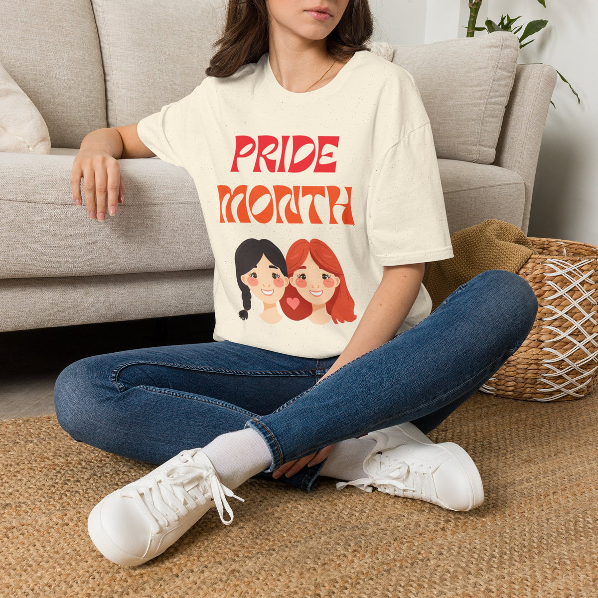 Pride Month Lesbian Couple T-Shirt | LGBTQ+ Love Tee