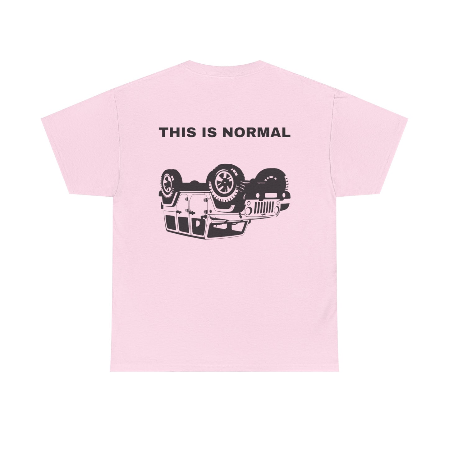 Funny Unisex Heavy Cotton Tee - "This Is Normal" Graphic T-Shirt for Car Enthusiasts, Gifts for Him, Casual Wear, Humor Apparel