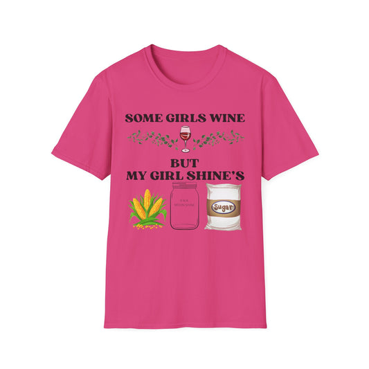 Wine-Themed Unisex T-Shirt, Funny Gift for Wine Lovers, Casual Wear, Perfect for Birthdays, Parties, Family Gatherings