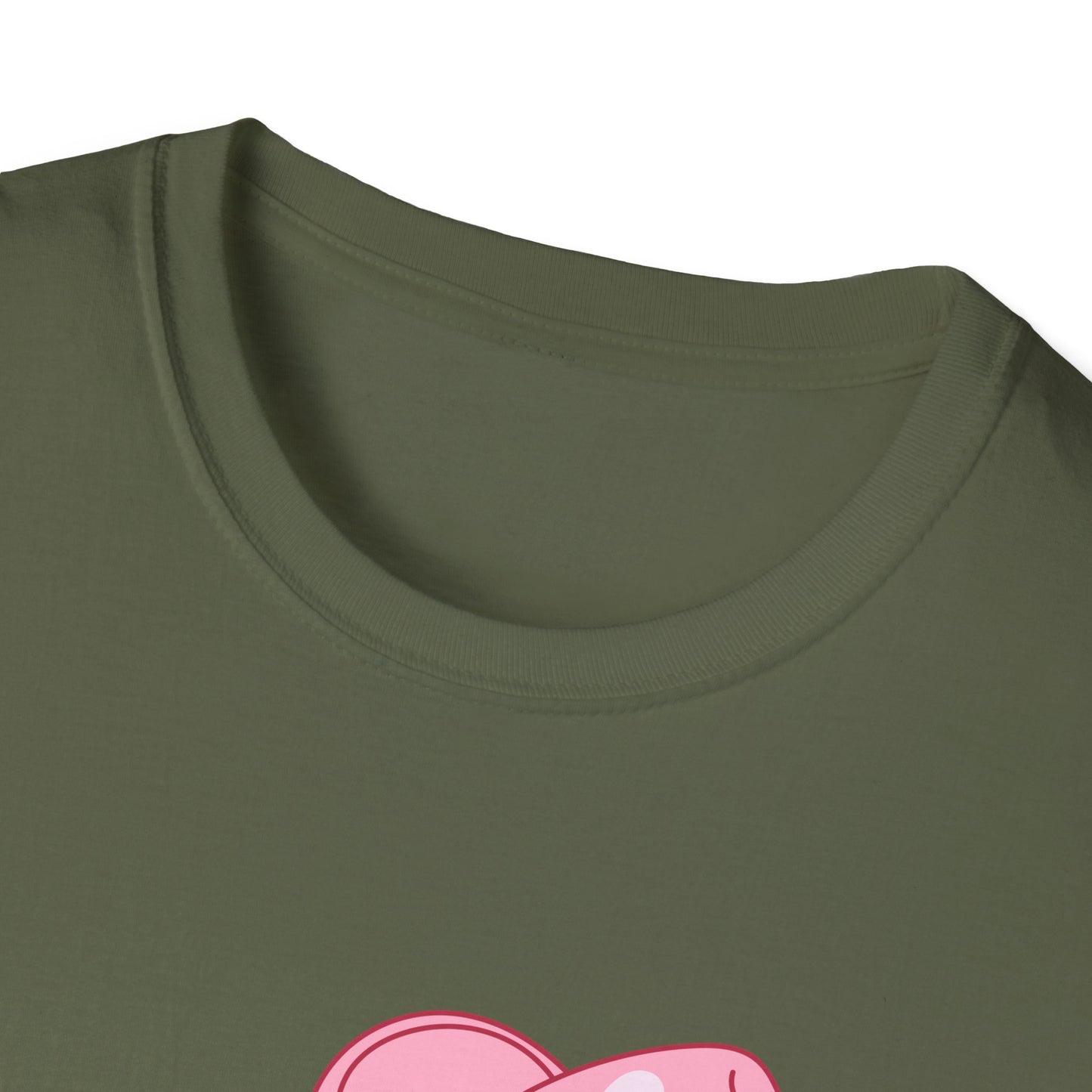 Pink Cowboy Hat Heart T-Shirt | Western Heart Graphic Tee