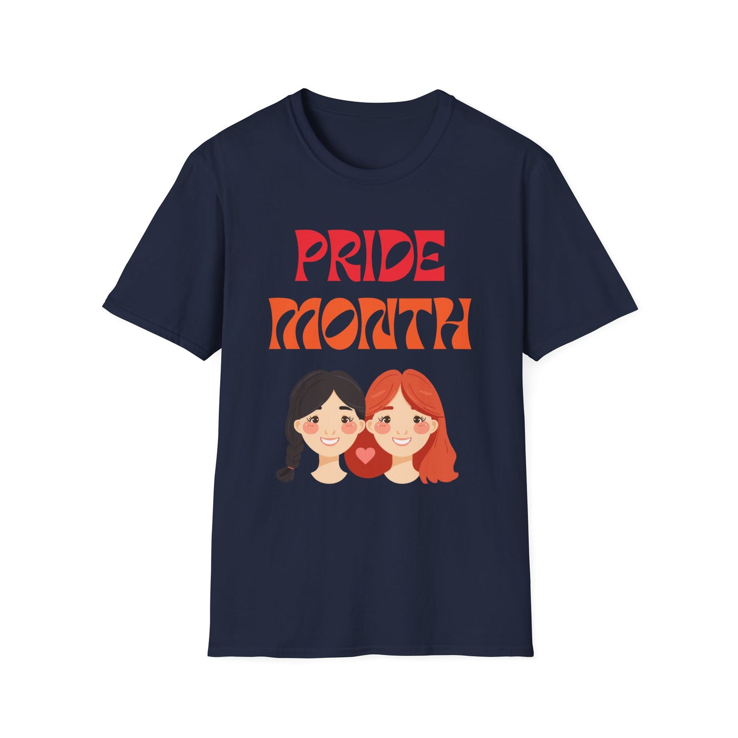 Pride Month Lesbian Couple T-Shirt | LGBTQ+ Love Tee