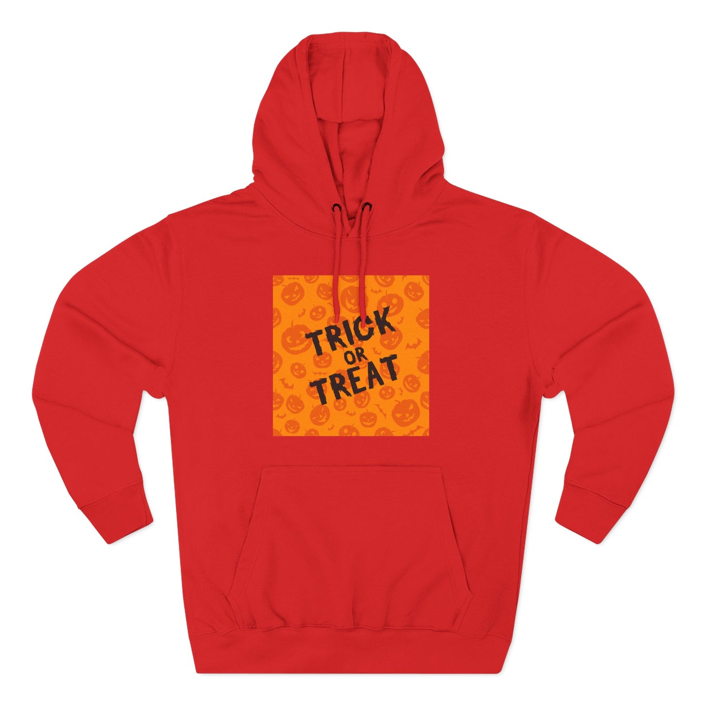 Halloween Trick or Treat Hoodie, Cozy Fleece Sweatshirt for Fall, Halloween Costume, Holiday Gift, Spooky Season Apparel
