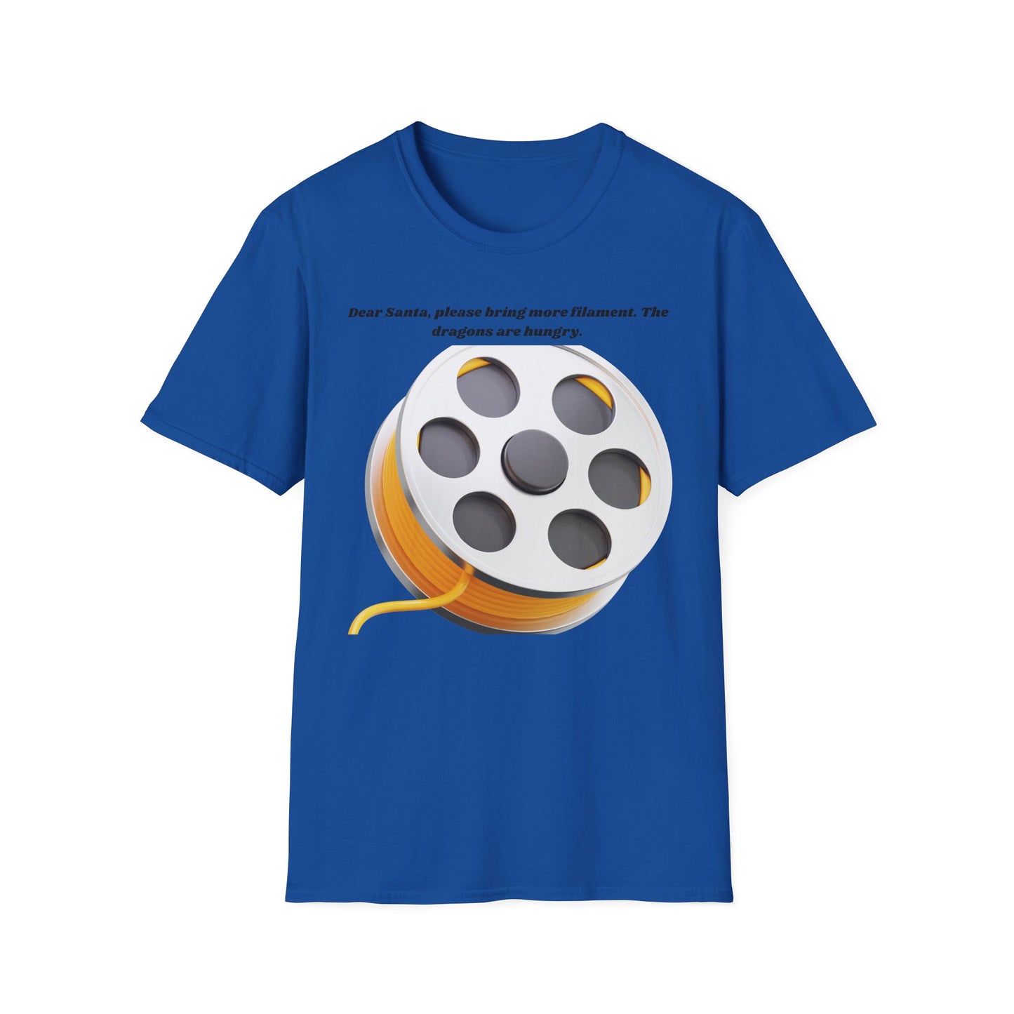 Filament Spool Graphic T-Shirt | 3D Printing Humor
