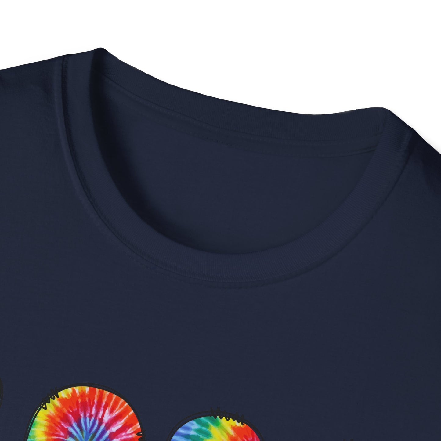 Tie Dye 2026 T-Shirt | Colorful Swirl Number Tee