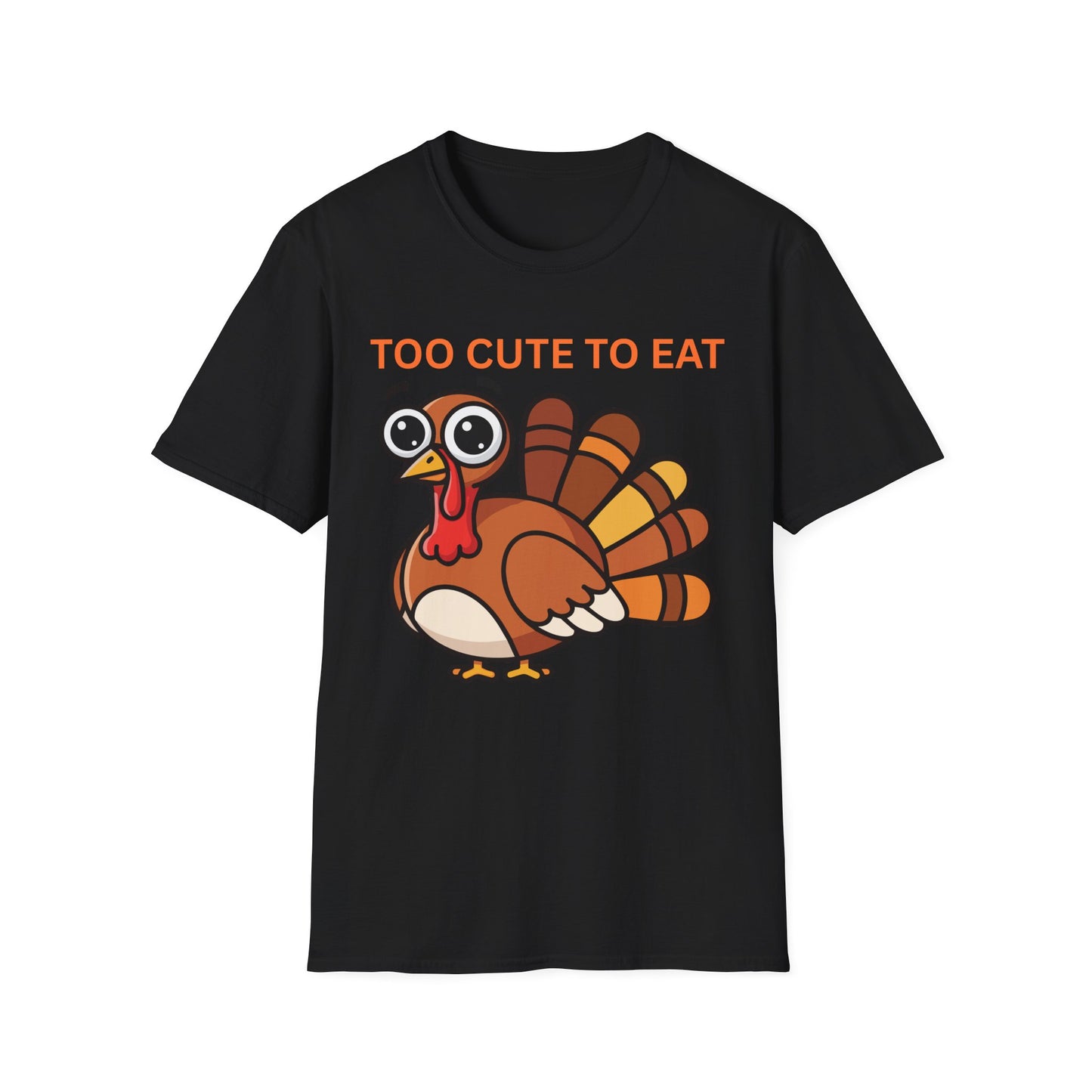 Cute Thanksgiving Turkey T-Shirt, Funny Holiday Shirt, Family Gatherings, Thanksgiving Celebration, Gift for Turkey Lovers, Unisex Tee