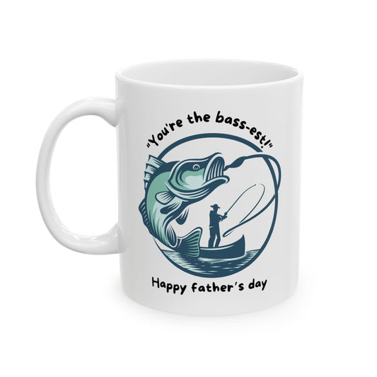 Happy Day Ceramic Mug - Whimsical Coffee Cup, Gift for Friends, Tea Lover's Delight, Unique Decor, Birthday Present