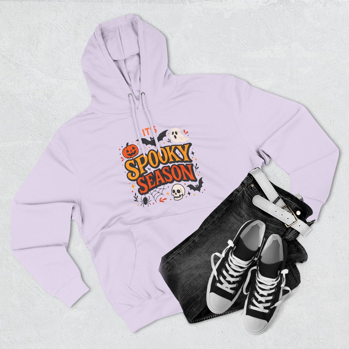 Spooky Season Hoodie, Fall Fashion, Halloween Sweatshirt, Cozy Gift, Graphic Hoodie, Autumn Apparel