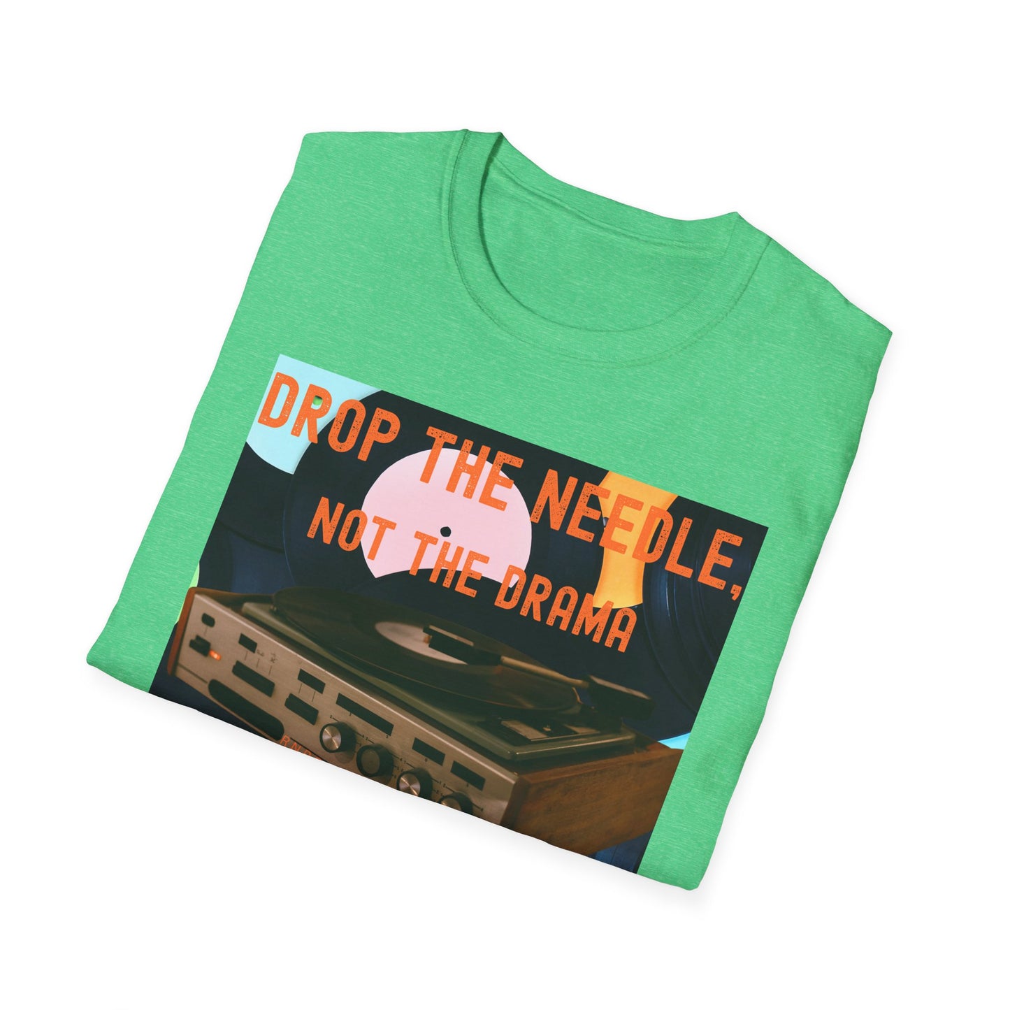 Retro Music Vibe Unisex T-Shirt, Perfect for Music Lovers, Gift for Vinyl Collectors, Casual Summer Wear, Party Tee, Unique Graphic Top
