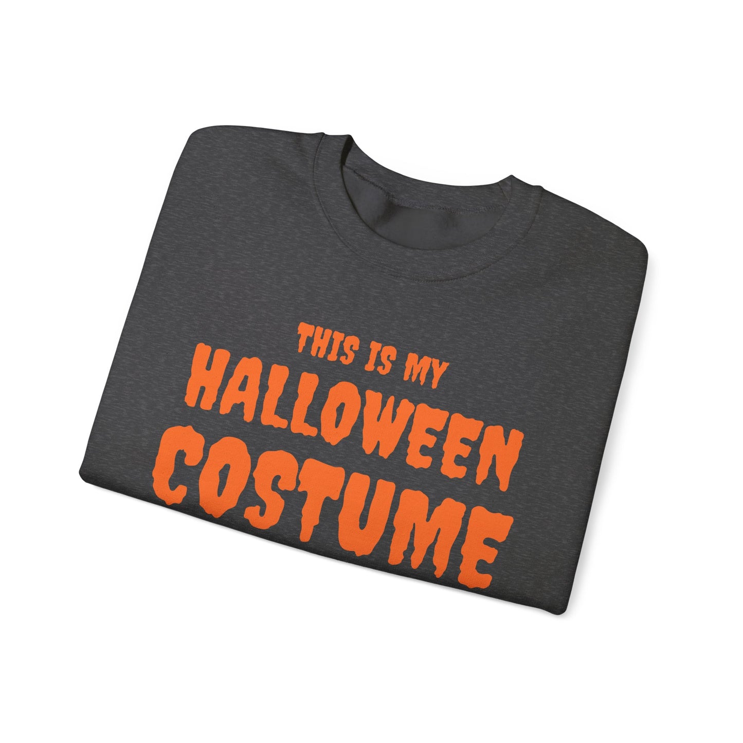 Halloween Costume Crewneck Sweatshirt, Unisex Sweatshirt, Cozy Halloween Apparel, Festive Fall Clothing, Halloween Party Outfit
