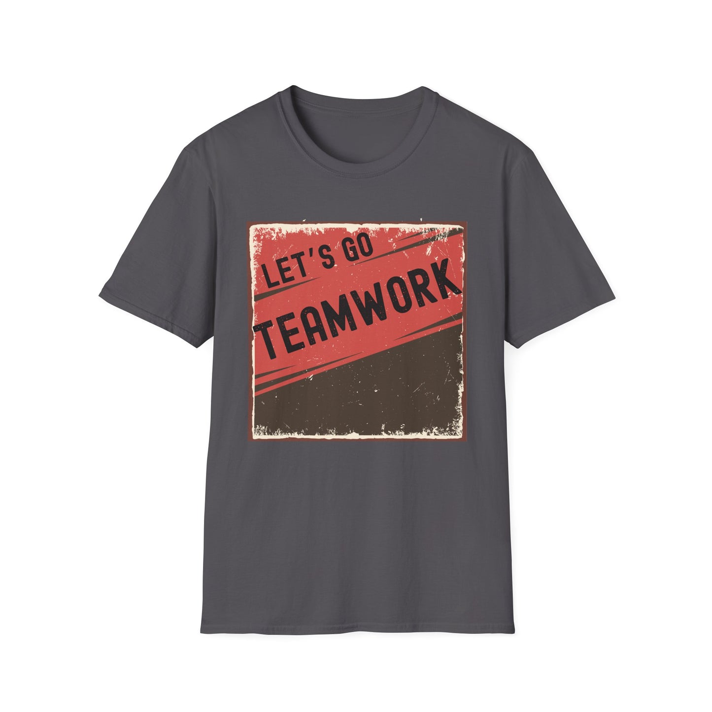 Let's Go Teamwork Unisex T-Shirt - Motivational Team Spirit Tee, Ideal for Sports Events, Team Outings, Fundraisers, Gifts